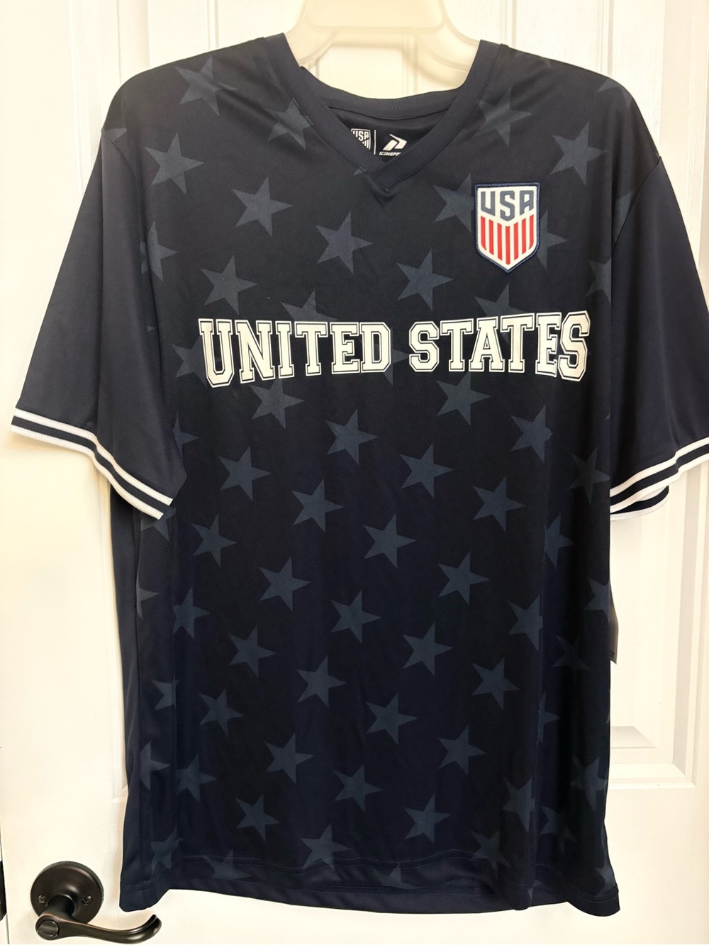 United States Men's Navy Star Graphic Jersey Tee